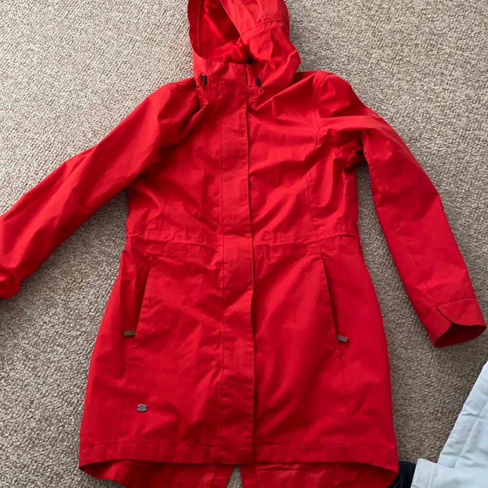 Red McKinley Rain Coat